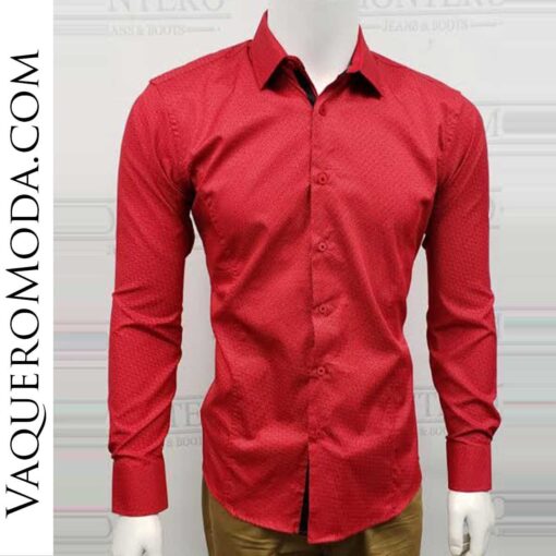 Camisa Vaquera Montero 0728 Roja