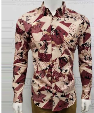Camisa Vaquera Montero 0365 Vino