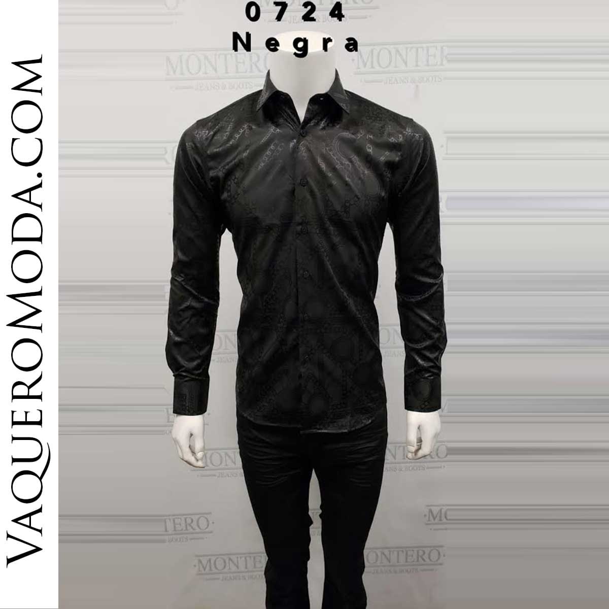Camisa Montero niño LCS126-Khaki Western Wear,  