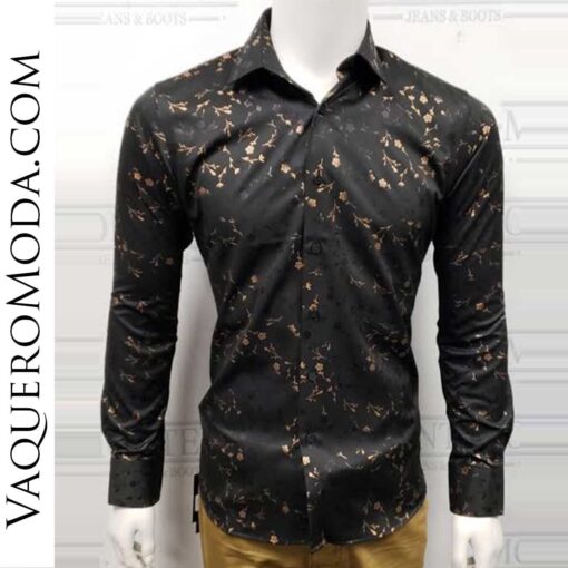 Camisa Vaquera Montero 0725 Negra