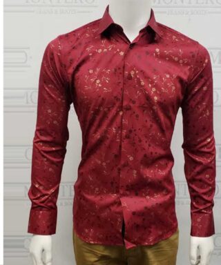 Camisa Vaquera Montero 0725 Vino