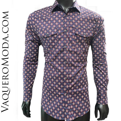 Camisa Vaquera Montero MT-0445-Navy
